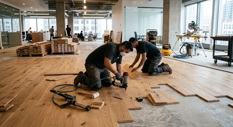 Commercial Hardwood Service in Leicester, MA