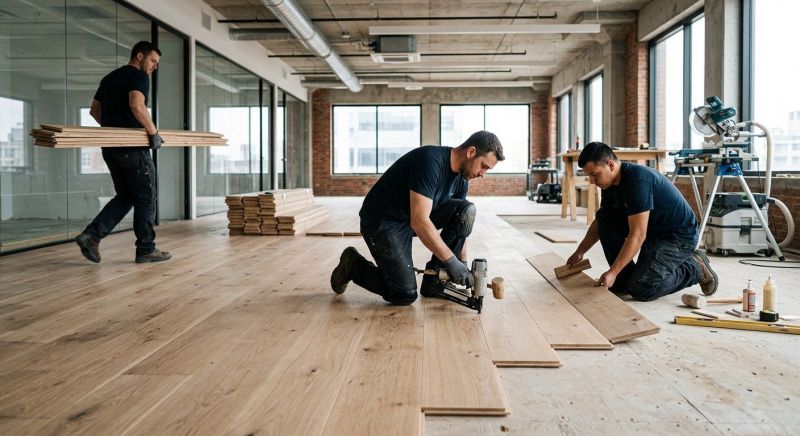 Commercial Hardwood Service in Needham, MA
