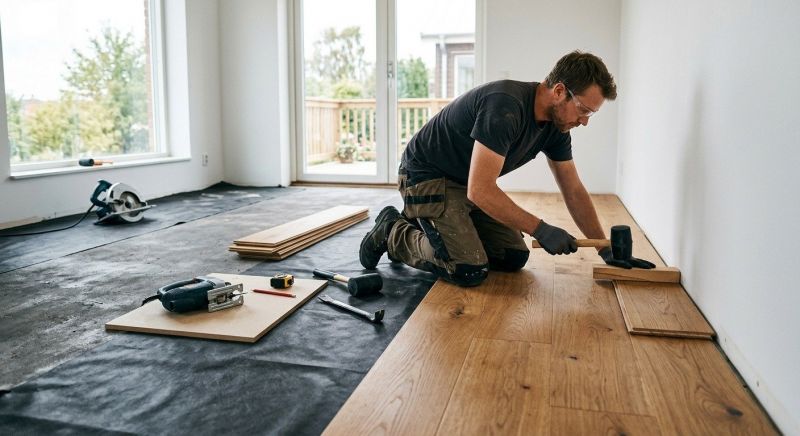 Engineered Wood Installation in Milford, MA