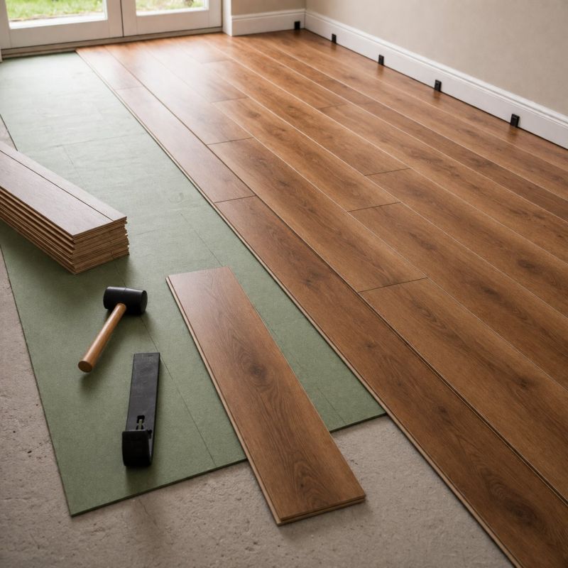 Laminate Floor Replacement in Norfolk, MA