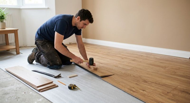Laminate Floor Replacement in Norwood, MA