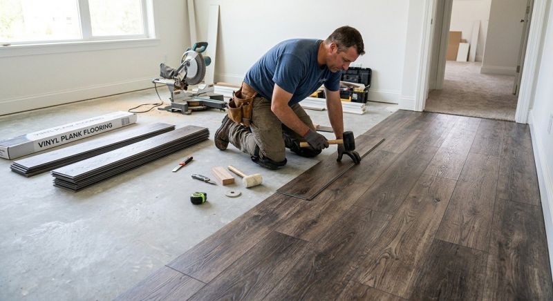 Linoleum Floor Installation in Auburn, MA