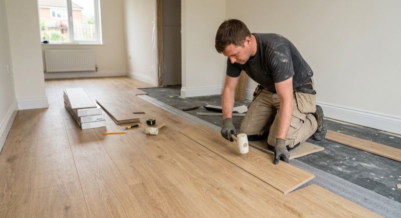 Linoleum Floor Installation in Uxbridge, MA