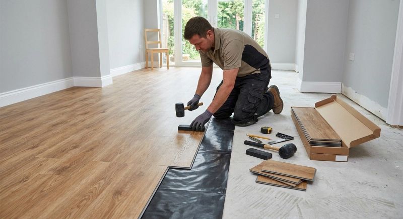 Luxury Vinyl Tile Installation in Marlborough, MA