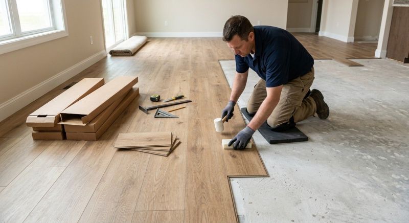 Lvt Flooring Installation in North Easton, MA