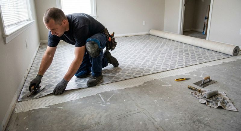 Sheet Flooring Installation in Thompson, CT