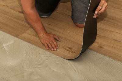 Sheet Linoleum Installation in Hudson, MA