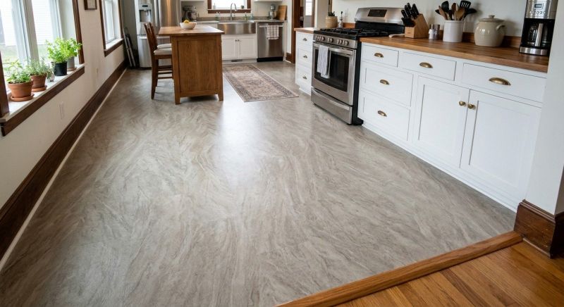 Sheet Linoleum Installation in Norton, MA