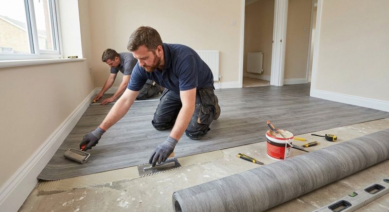 Sheet Linoleum Installation in Thompson, CT
