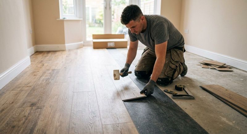Vinyl Floor Replacement in Milford, MA