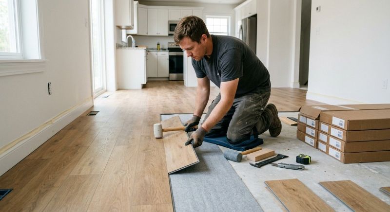 Vinyl Flooring Installation in Lincoln, RI